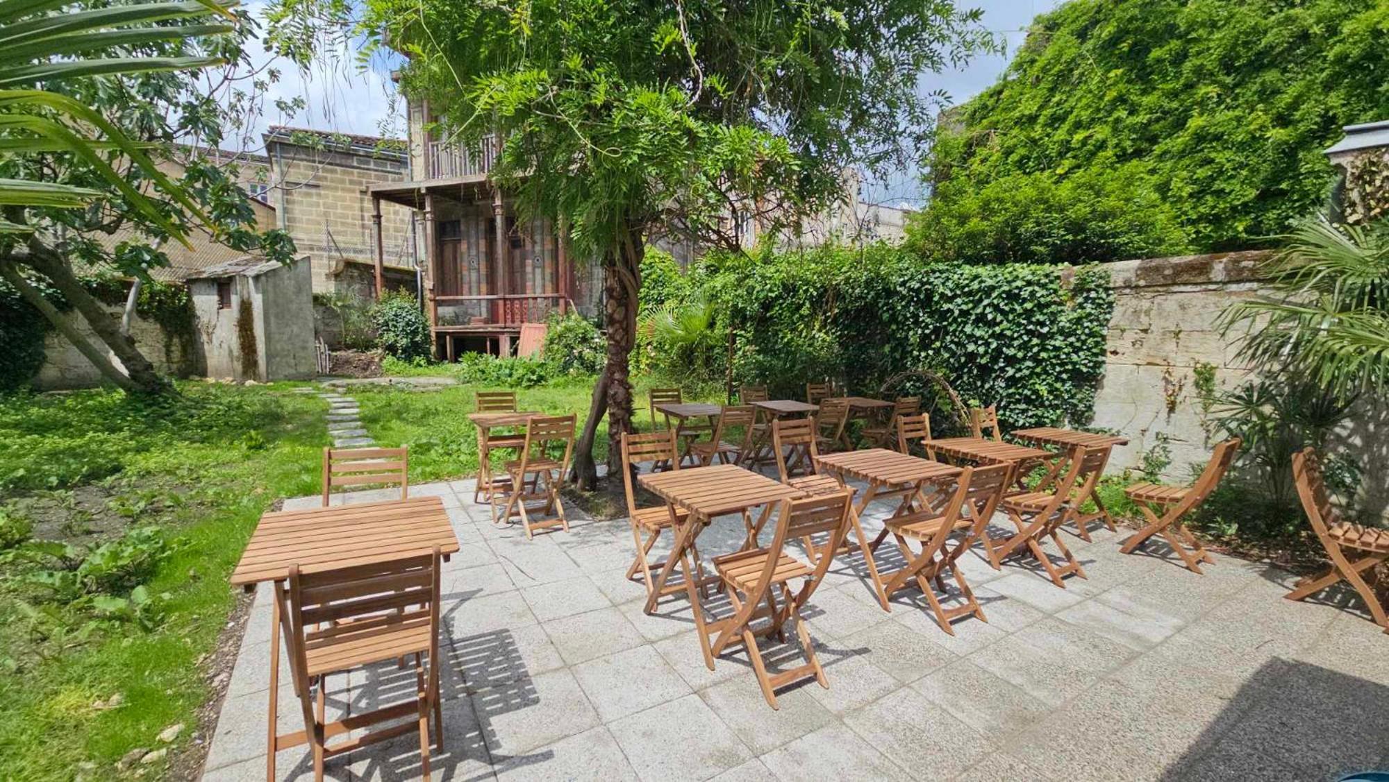 Le Jardin Cafe Bordéus Exterior foto