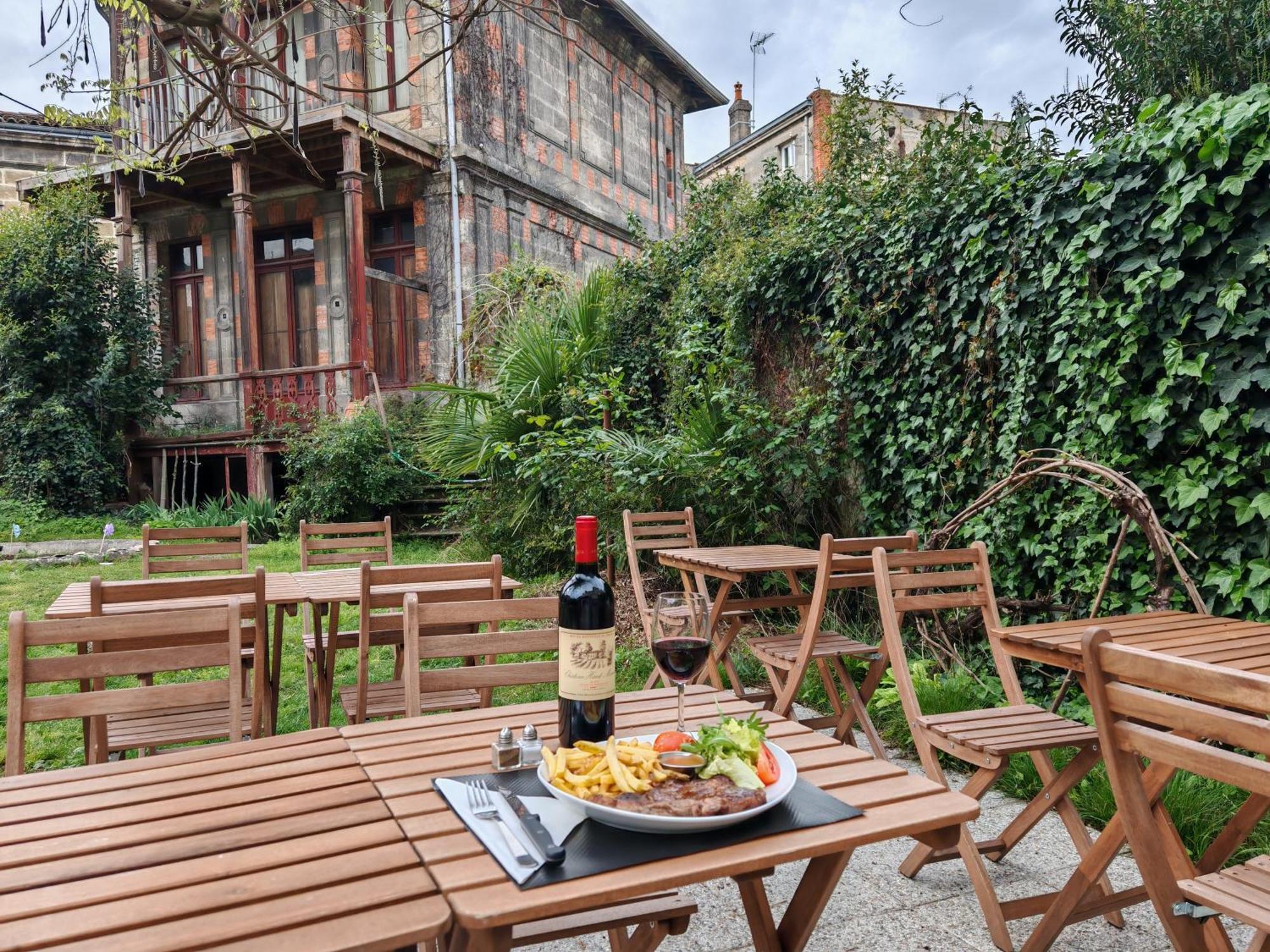 Le Jardin Cafe Bordéus Exterior foto