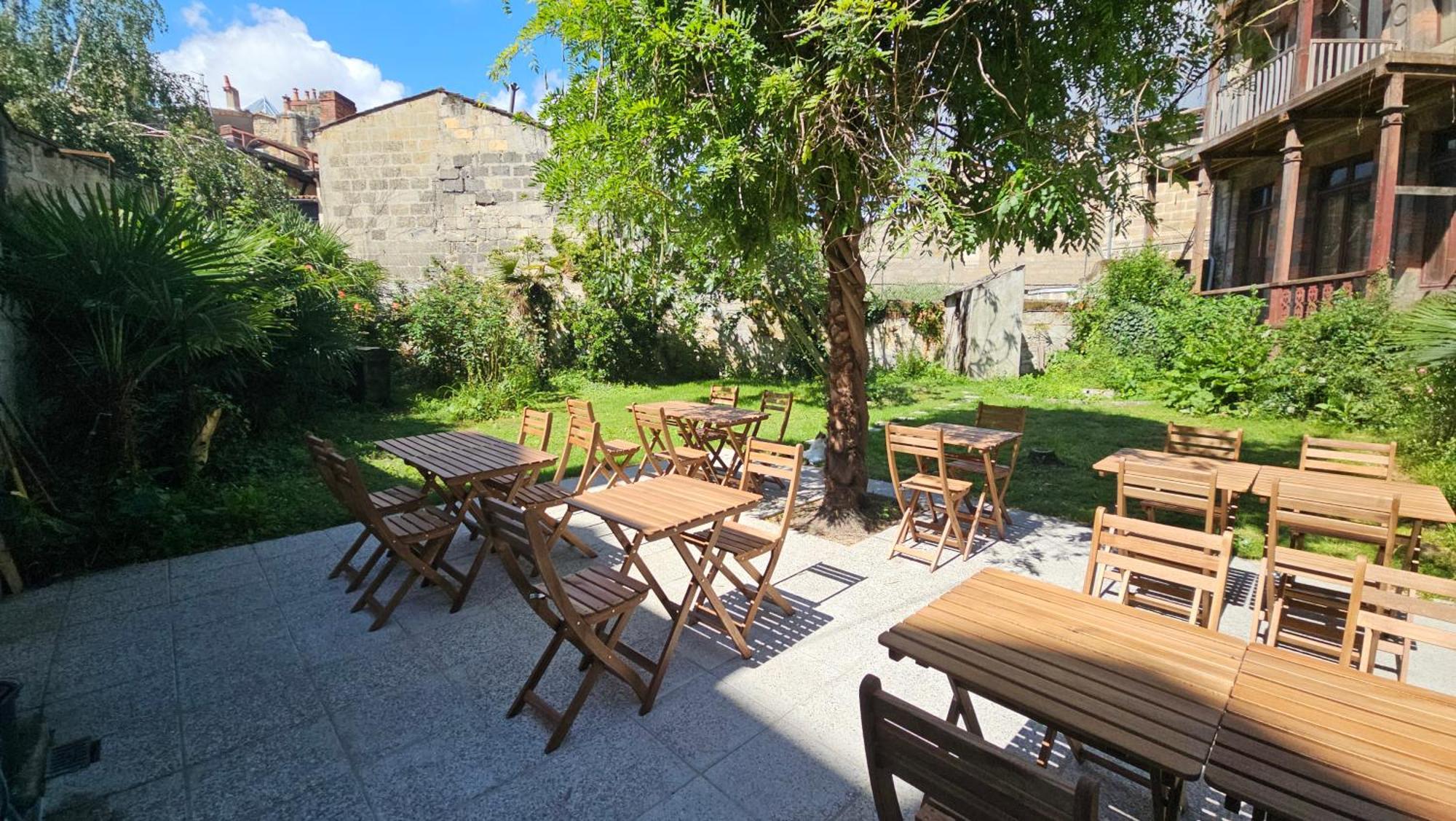 Le Jardin Cafe Bordéus Exterior foto